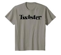 Twister Logo Black Camiseta