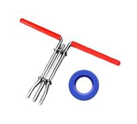 Twister Tool Set, Hydraulic Cylinder Repair, Piston Seal Installation, Red, Yellow, Blue, Flexible Lever System, Ergonomic Non-Slip Grip Workshop, Garage, Mechanical Maintenance