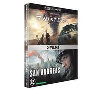 Twisters + san andreas 4k ultra hd (4K UHD Blu-ray) (Importación USA)