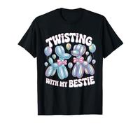 Twisting with My Bestie Balloon Artist Globo Animal Camiseta