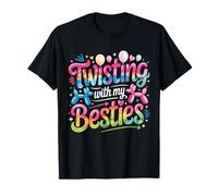 Twisting with My Bestie Globo Animal Balloon Artist Camiseta