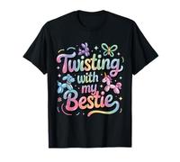 Twisting with My Bestie Globo Animal Balloon Artist Camiseta