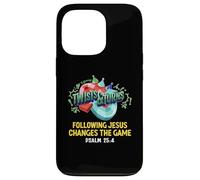 Twists convierte VBS Siguiendo a Jesús cambia el juego Salmo 25 4 Carcasa para iPhone 13 Pro