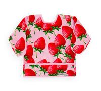 Twistshake Babero Impermeable Manga Larga Estampado Fresa 1 ud