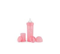 Twistshake Biberón Anticólico 330 ml Rosa