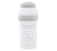Twistshake Biberón Anticólico Blanco +0m 180ml