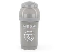 Twistshake Biberón Anticólico Gris Pastel +0m 180ml