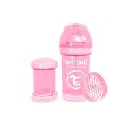 TwistShake Biberón Anticólico Rosa 180 ml