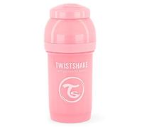 Twistshake Biberón Anticólico Rosa Pastel +0m 180ml