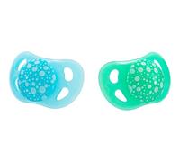 Twistshake Chupetes Azul Verde 0-6 Meses 2 uds