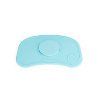 TWISTSHAKE Click-Mat Mini Trébol con Ventosa de Silicona para Bebés | 31 x 17 cm | Sin BPA, Pastel Blue, Azul