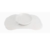 Twistshake Click-Mat Plato con Tapa y Mantel Antiadherente Blanco