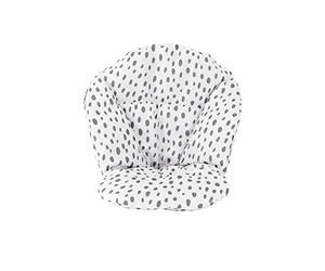 Twistshake Cojín de Algodón con Certificación OEKO-TEX y Cierre de Velcro para La Trona del Niño, Cojín Súper Suave para La Silla del Bebé, Fácil de Colocar, Desde 6 Meses Hasta 15 kg, Blanco, 78890