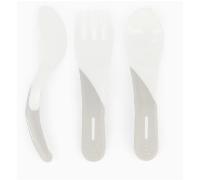 Twistshake Cubiertos de Aprendizaje Blanco +6m 3 uds