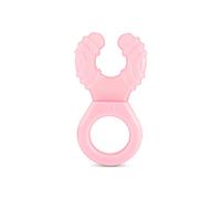 Twistshake Mordedor Refrigerante para Bebé | Silicona Alimentaria 100% | Suave y Resistente | Accesorio Esencial para Recién Nacido | Libre de BPA | Rosa