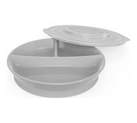 Twistshake Plato Dividido +6 Meses Gris 1 ud