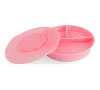 Twistshake Plato Dividido +6 Meses Rosa 1 ud