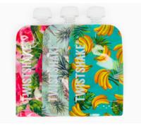 Twistshake Squeeze Bag Bolsa Reutilizable para Papillas 220 ml 3 uds
