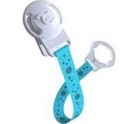 TwistShake Sujetachupetes Pastel Lunares Azul 1 ud