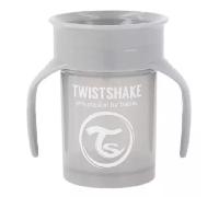Twistshake Taza de Aprendizaje 360º Gris +6m