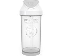 Twistshake Vaso con Pajita Color Blanco +6m 360ml