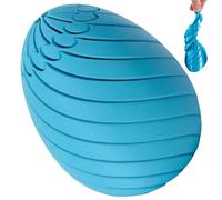 Twisty Fidget Egg - Rotating Puzzle Egg, Internal Gear Sensory Gadget with Mechanical Gears, Stress Ease Tool, Easter Basket Stuffer, Iridescent 3D Printed Desk Ornament for Easter