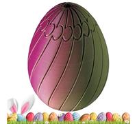 Twisty Fidget Egg, Tecnología De Relajación, 4,7x4,7x5,6 Cm, Huevo para Aliviar La Ansiedad En Impreso En 3D, Juguetes Sensoriales para Inquietos Que Pasan A Través De Huevos, Diseño Elegante,