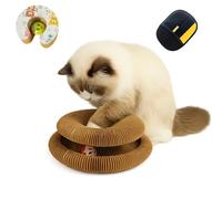 Twisty Paws Juguete para gatos, rascador de gatos retorcidos, protege tus muebles de la destrucción, mantén a tu gato cautivado (1 unidad-B)