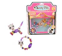 Twisty Petz Paquete de 3, giratorio. Llevable y a la moda. Gemas brillantes que se transforman de una mascota en una pulsera y vuelven de un par de simples giros. Incluye 3, 12 para coleccionar. A