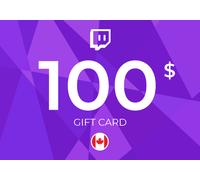 Twitch Gift Card 100 CAD Key - CANADA