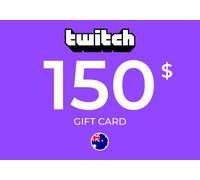 Twitch Gift Card 150 AUD Key - AUSTRALIA