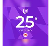 Twitch Gift Card 25 CAD Key - CANADA