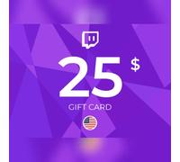 Twitch Gift Card 25 USD Key - UNITED STATES
