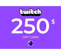 Twitch Gift Card 250 AUD Key - AUSTRALIA