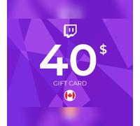 Twitch Gift Card 40 CAD Key - CANADA