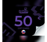 Twitch Gift Card 50 EUR Key - SLOVAKIA