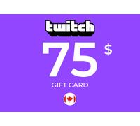 Twitch Gift Card 75 CAD Key - CANADA