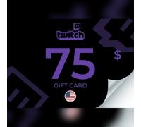 Twitch Gift Card 75 USD Key - UNITED STATES