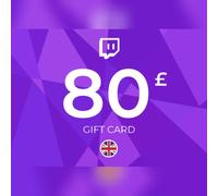 Twitch Gift Card 80 GBP Key - UNITED KINGDOM