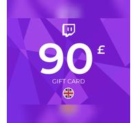 Twitch Gift Card 90 GBP Key - UNITED KINGDOM