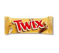 Twix - Barrita De Galleta Y Caramelo Cubierta De Chocolate Leche 32 x 50g