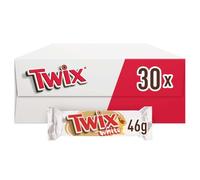 Twix White Barritas de Chocolate blanco, galleta y caramelo, 30x46g