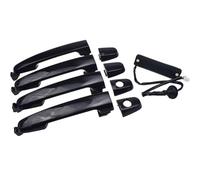 Twixral Manija exterior de la puerta del automóvil para Toyota para Corolla para Prius Exterior o interior Delantera Trasera(Handle Kit 002)