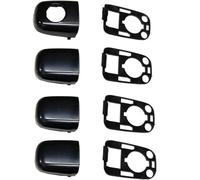 Twixral Manija exterior de puerta coche C2 C3 2003-2009, 8 piezas, tapa extremo ABS