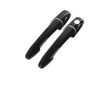 Twixral Manijas de puertas exteriores de automóviles Cubierta de manija puerta para Ford para Mustang para Shelby GT GT500 2005-2014(Handle 2 Door 2)