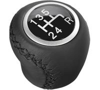 Twixral palanca de cambios Para Fiat para Grande para Punto 2006 2007 2008 2009 2010 2011 2012 Perilla de cambio marchas cuero 5 velocidades Palanca