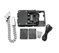 Twixral Soporte de Montaje de navegación para teléfono de Motocicleta, GPS, para BMW F850GS ADV 2019-2024 Soporte de navegación GPS(A)