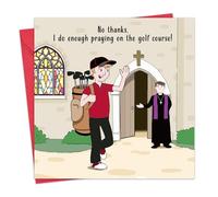 Twizler Divertida tarjeta de golf para él, divertida tarjeta de cumpleaños de golf para hombres, interior en blanco, golfista masculino, feliz cumpleaños, aniversario, jubilación