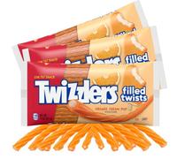 Twizzlers - Caramelos de regaliz con sabor a paletas de crema de naranja, 11 onzas, paquete de 3
