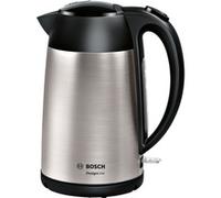 TWK3P420 tetera eléctrica 1,7 L 2400 W Negro, Acero inoxidable, Hervidor de agua acero fino/Negro, 1,7 L, 2400 W, Negro, Acero inoxidable, Acero inoxidable, Indicador de nivel de agua, Protección cont